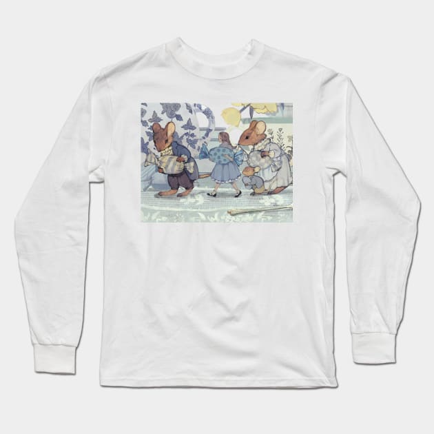 Mouse family Long Sleeve T-Shirt by rt0no